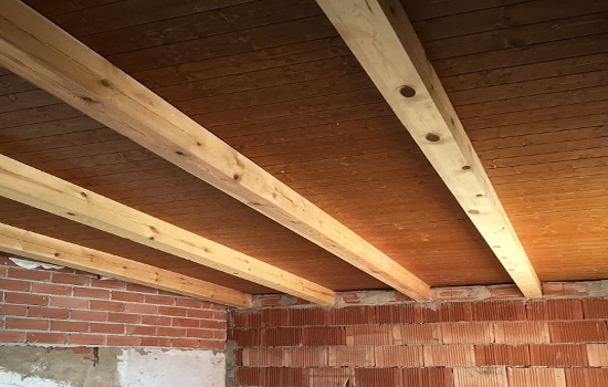 Termotecho Teja tipo Sandwich Albero Envejecido con Madera interior Termotecho Teja tipo Sandwich Albero Envejecido con Madera interior